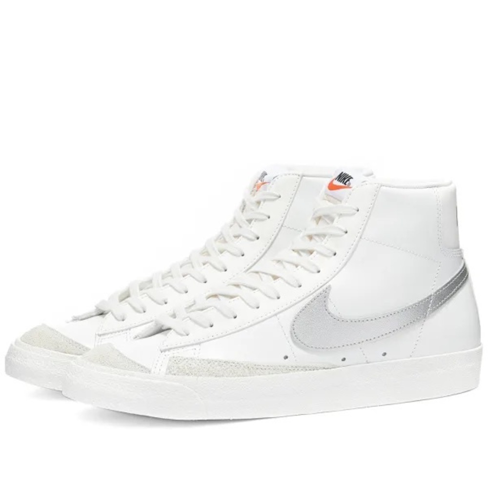 Nike White and Gray Athletic Shoes